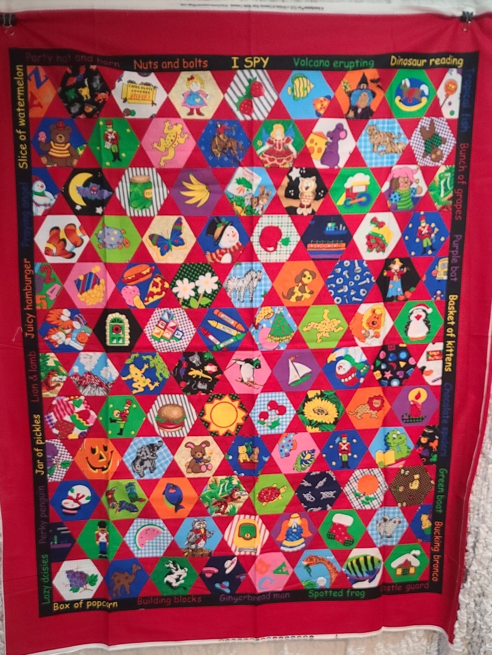 Animals Blocks Kids Design Fabric Material Sewing DreamSpinners New
